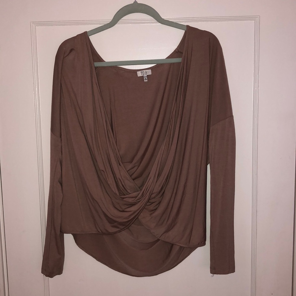 tobi scoop neck shirt